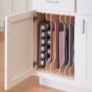 vertical kitchen storage