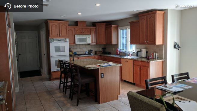 kitchen before makeover